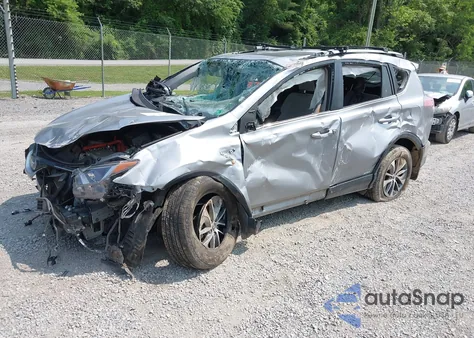 2017 Toyota Rav4 Hybrid Xle из США, поврежденный, VIN JTMRJREV7HD075554